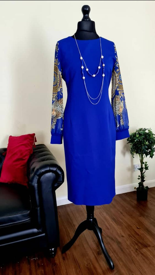 Royal Long Chain Dress