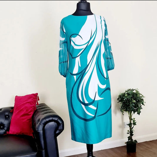 Turquoise Gladys Dress